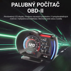 MASTERTRONIC 120 – Palubný počítač so slovenským menu