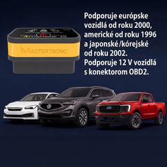 Mastertronic 310 – autodiagnostika pre Android a iOS