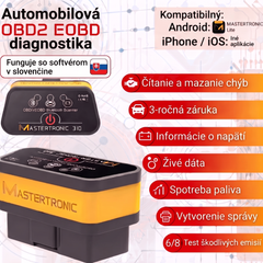 Mastertronic 310 – autodiagnostika pre Android a iOS